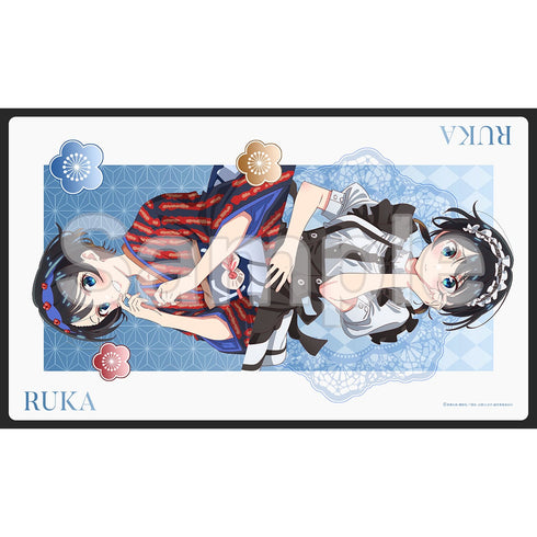 『彼女、お借りします』第3期 【描き下ろし】ラバーマット 更科瑠夏(着物&メイド服Ver.)